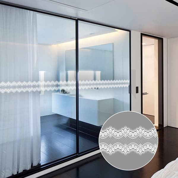 Tapet Border Transparent Window Sticker
