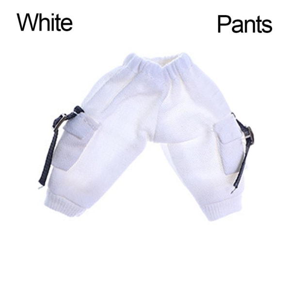 Ministickad tröja Docktröja VIT BYXA BYXA White Pants-Pants