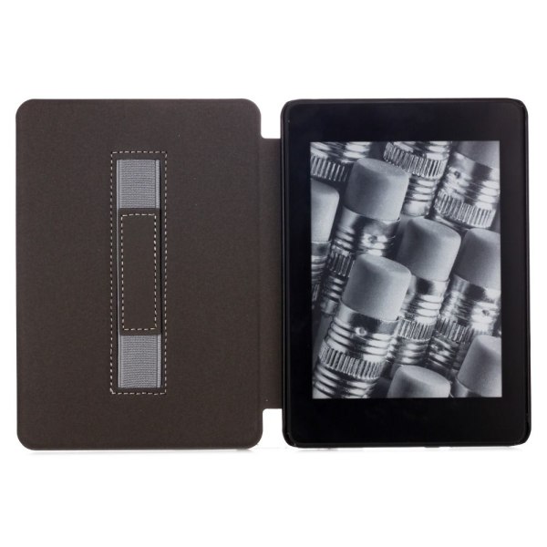 6,8 tuuman Smart Case E-Reader Folio Cover MUSTA Black