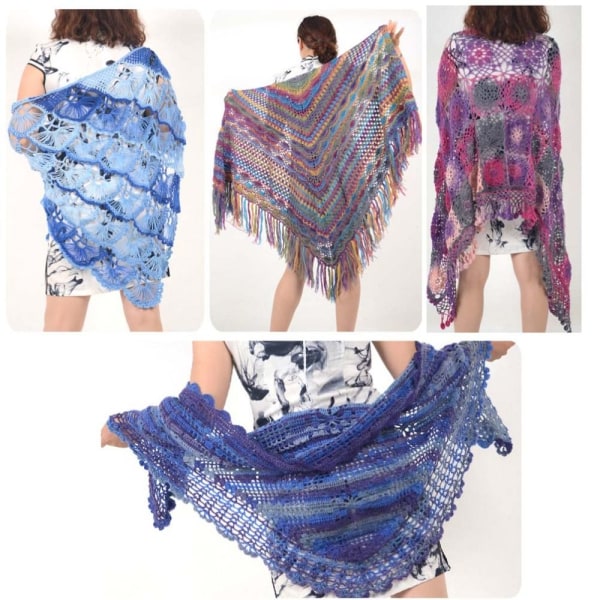 Alpaca Mohair garn bomullsgarn 8 RANDOM FÄRG 8 RANDOM FÄRG 8 Random Color