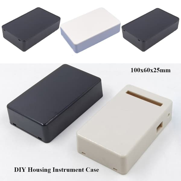 1/2 stk Elektronisk prosjektboks Vanntett deksel Prosjekt GRÅ Grey 2pcs-2pcs