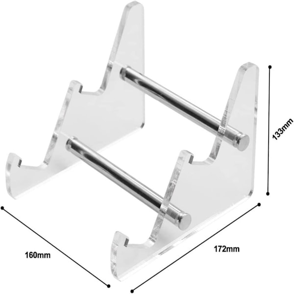 Tastatur Display Stand Tastaturstativ TRANSPARANT TO LAG TO transparent two layers-two layers