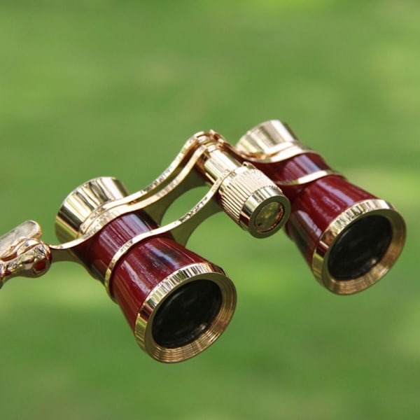 Kraftfull Kikare Teleskop GULD Gold