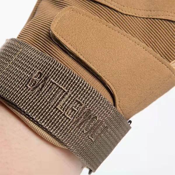 Tactical Handskar för utomhusbruk Halvfingerhandskar SVART M M Black M-M