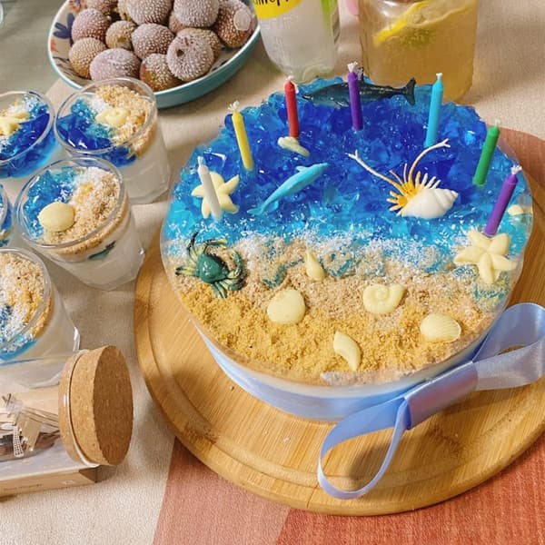 3 Stk Silikonform Bakeformer Havtema kakeformer