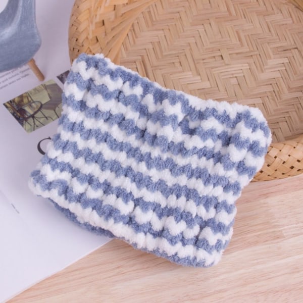 Mikrofiberpannband Spa Hijab BLÅ A A BLUE A-A