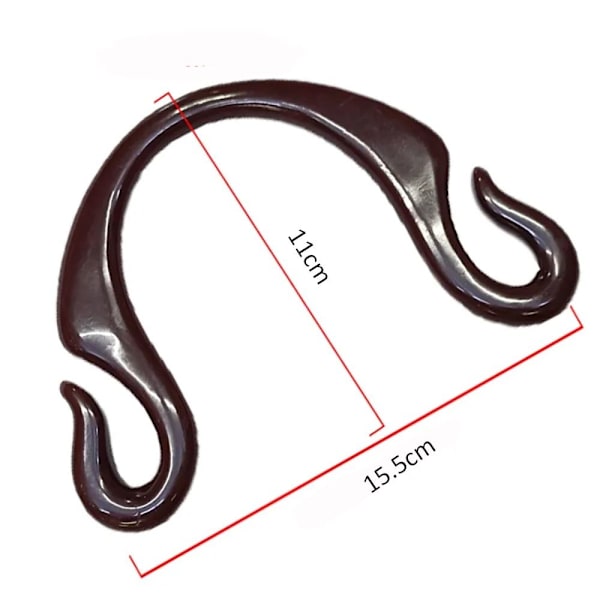 Tote Handle Resin Bag Håndtak HVIT HVIT White