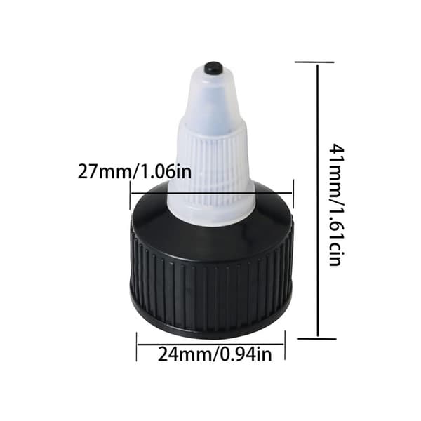 12st Twist Top Caps Byte av cap
