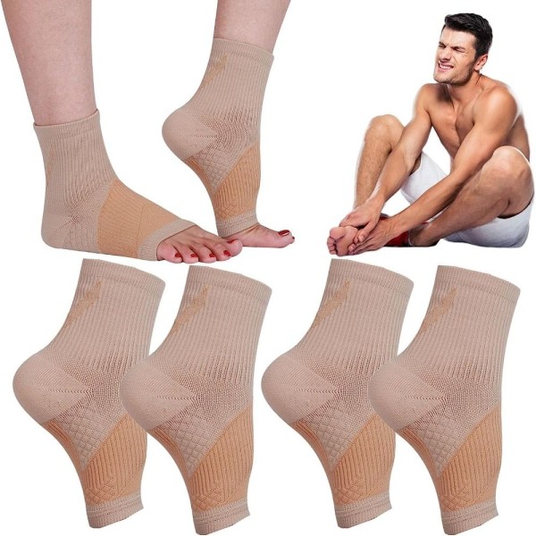 Soothe Relief Socks Neuropathy Socks NUDE XL Nude XL