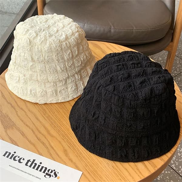 Bøttehat Fiskerhat SORT black