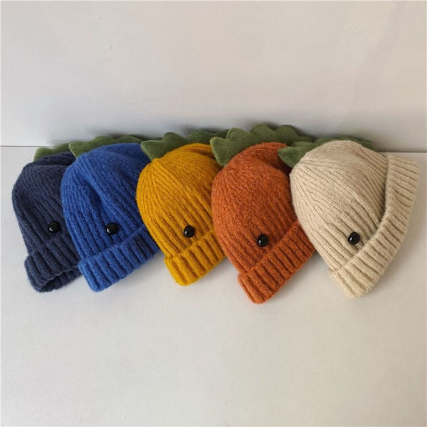 Baby strikket lue for barn Beanie Cap KHAKI khaki