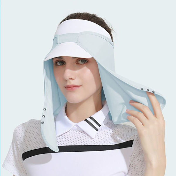 Ice Silk Hat Aurinkohattu SININEN Blue