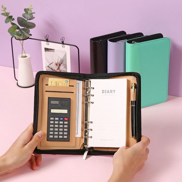 A6 læder Notebook Business Notebook STYLE 3 STYLE 3 Style 3