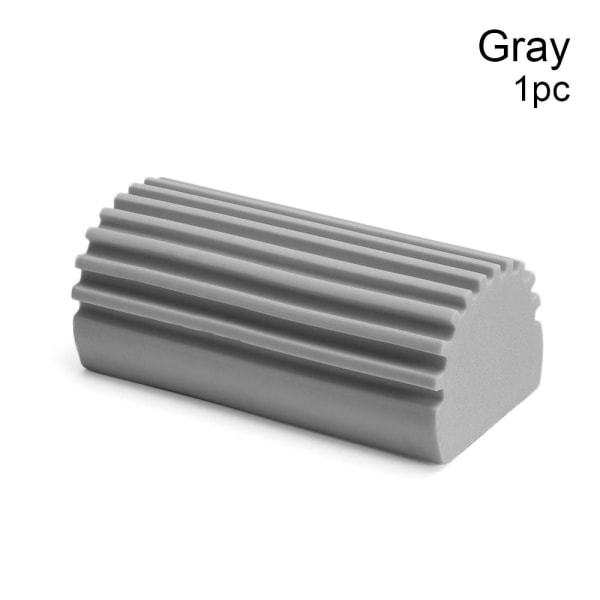 Magiske støvrengøringssvampe Damp Clean Duster Svamp GRÅ 1 Gray 1 Pc-1 Pc