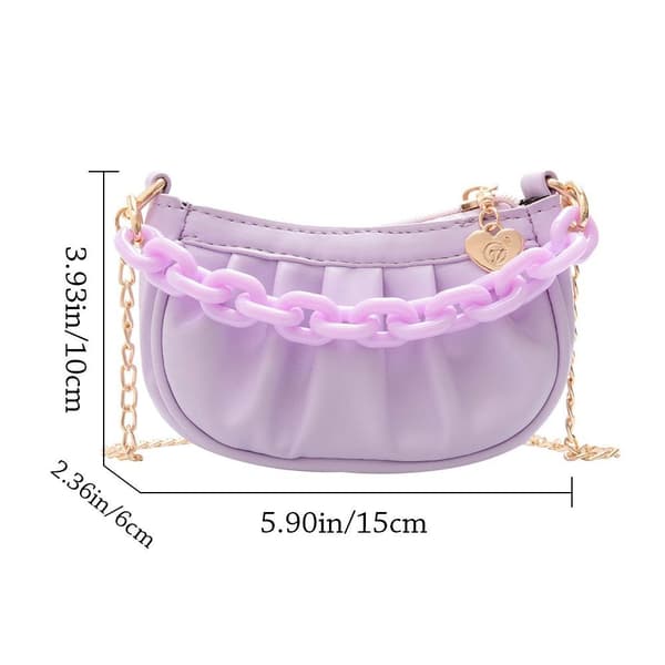 Mini Clutch Väska Crossbody Väskor RÖD red