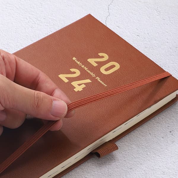 Schemabok Agendabok GRÅ Grey