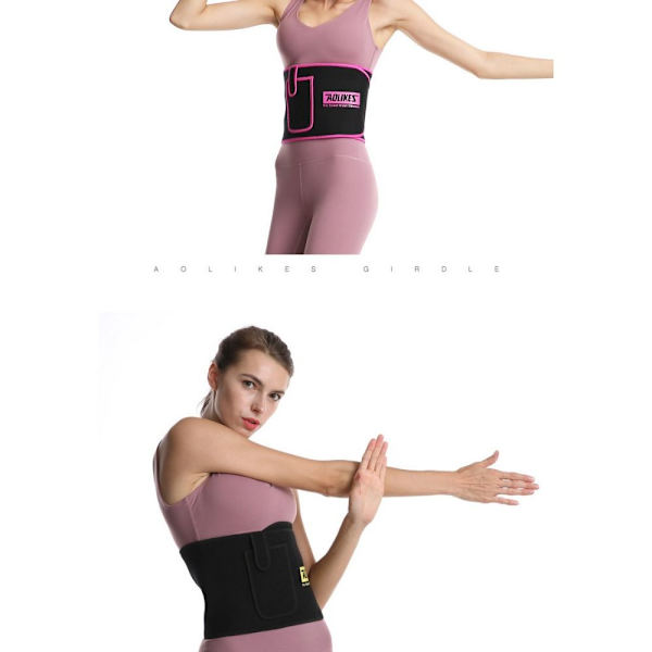 Midjetrenerbelte Midjestøtte ROSE RED M rose red M