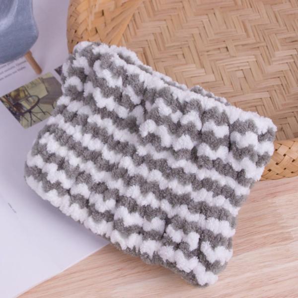 Mikrofiberpannband Spa Hijab GRÅ A A GREY A-A