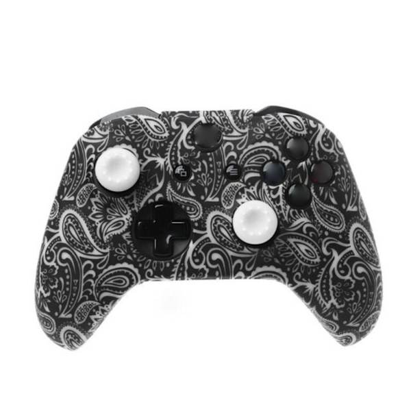 Handtag Silikon Sleeve Game Controller Cover SVART Black