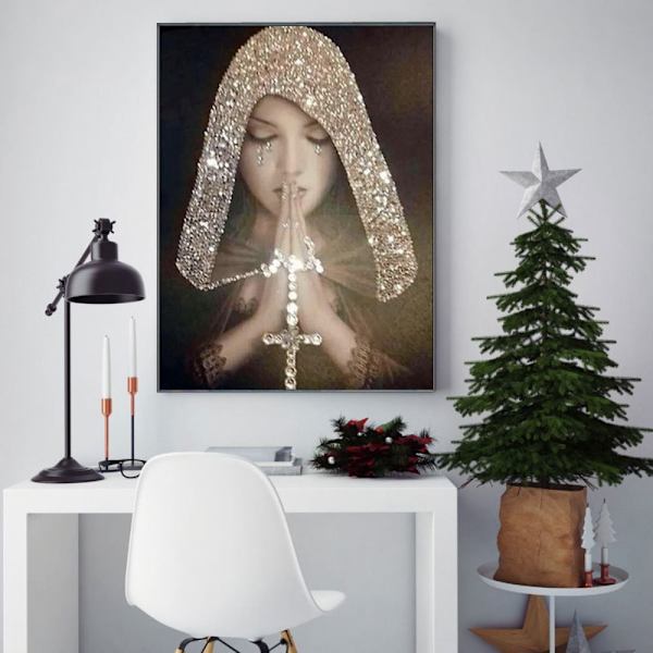 Diamant Maleri Kunst Billede GIRAF GIRAF giraffe