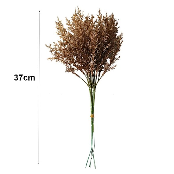 2 Stk Hvede Halm Blomster Blomsterdekoration HVID White