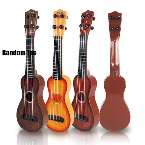 Slumpfärg 1 st Simuleringsgitarr Mini Ukulele 1 1