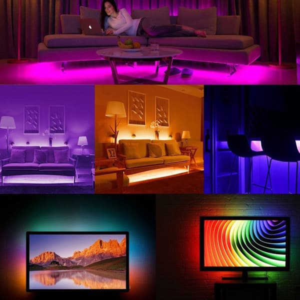 RGB-kontroller LED-lysstripe Bluetooth