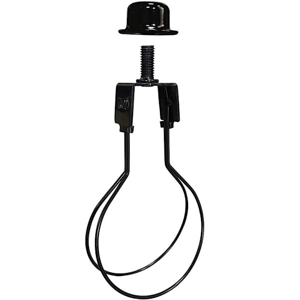 Lyspære Clip Holder Adapter SVART black