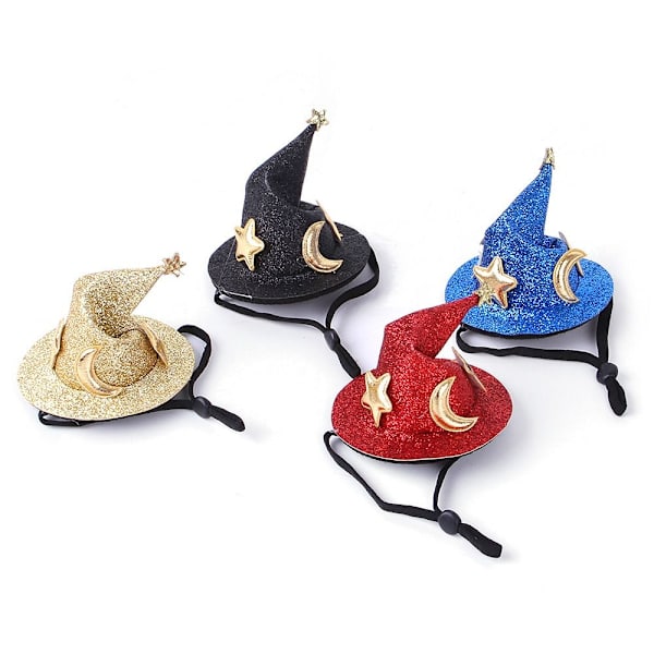 Kreativa hamsterhattar Halloweenhattar GULD 1 1 Gold 1-1