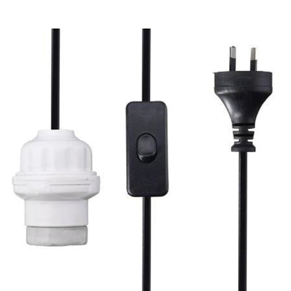 1kpl Keramiikka Lampun kanta Lampun jalustan pidike EU PLUG EU PLUG EU Plug