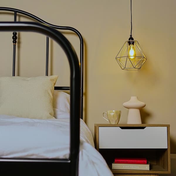 Lampunvarjostin Led Light MUSTA black