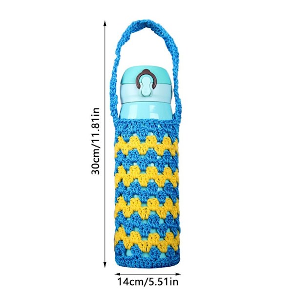 Vattenflaska Cover Cup Sleeve BLÅ Blue