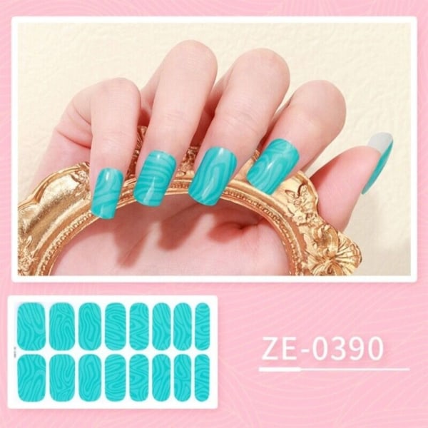 Full Nail Wraps Nail Stickers 0395 0395 0395