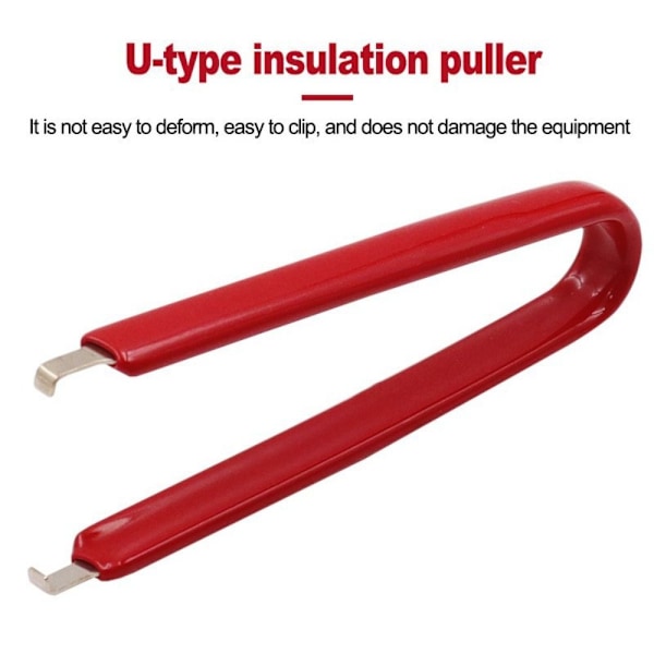 IC Chip Extractor IC Chip Puller PUNAINEN Red