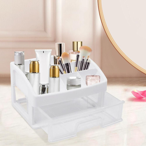 Makeup Case Kosmetisk Organizer HVIT white