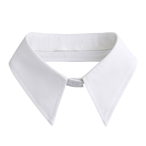 Skjorte Fake Collar Tøj Tilbehør HVID White