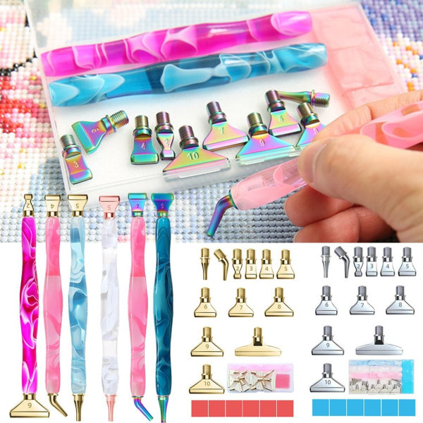 Diamond painting Penna Point Drill Pennor GOLD-A GULD-A