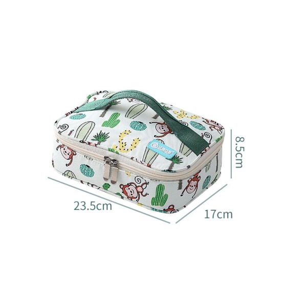 Isoleret Madkasse Student Madkasse Taske MASKASSE TASKE-2 FROKOST Lunch Box Bag-2