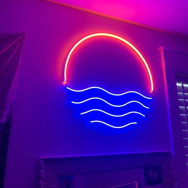 LED Sunset Sunrise Neon Neon-skiltlys C C C