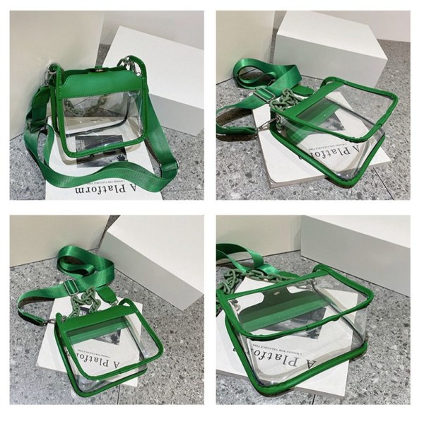 Gennemsigtig håndtaske Tote Bag COLOR 4 COLOR 4 Color 4