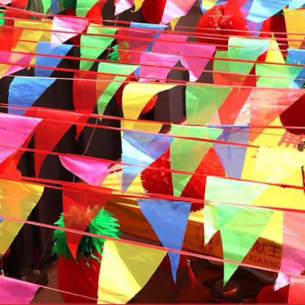 Bunting Triangle Flags 50MA A 50MA