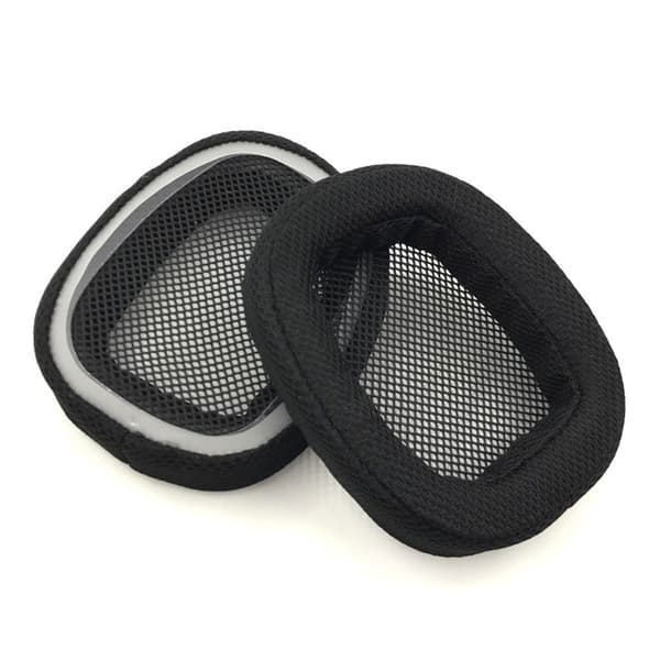 1 par erstatnings øreputer for Logitech Black Net Cloth-Net Cloth