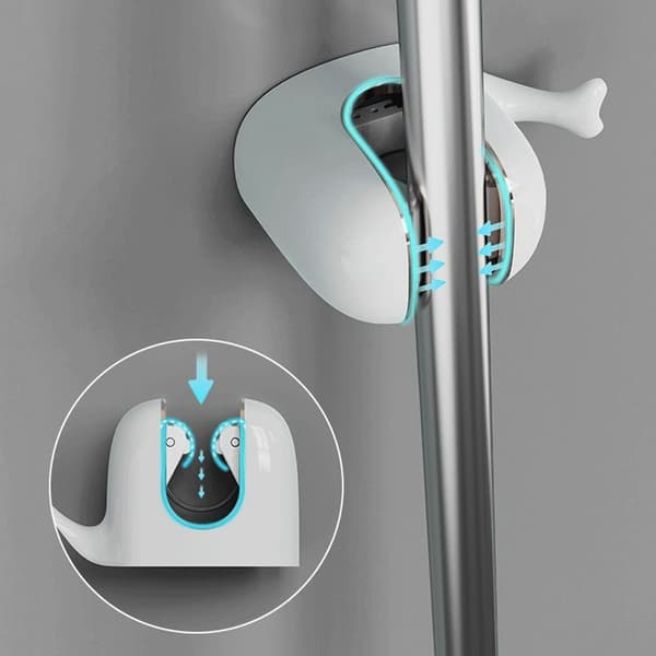 Moppklips Moppholder BLÅ blue