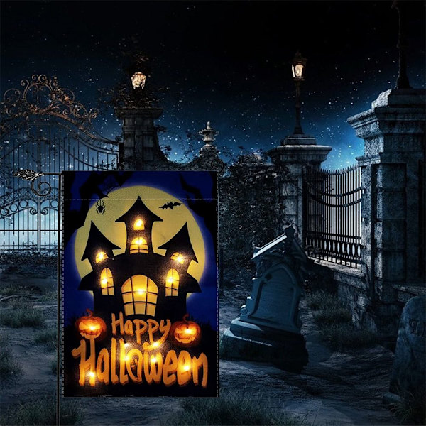 Halloween-LED-lippu power puutarhalippu 2 2 2