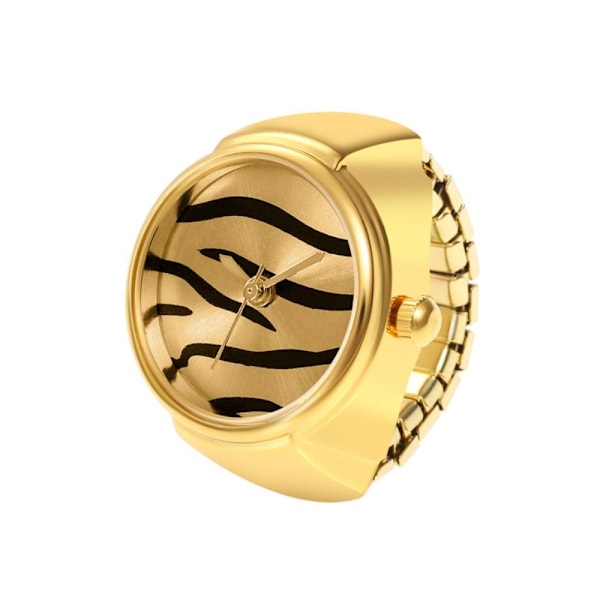 Finger Rings Klockor Ring Watch GOLD AA Gold A-A