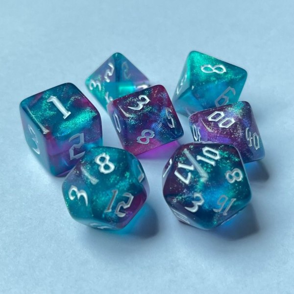 7 st DND Tärningar Polyedriska Tärningar STYLE 6 STYLE 6 Style 6