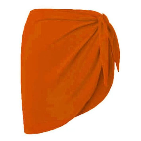 Chiffon Swimsuit Beach Lyhyt cover ORANSSI orange