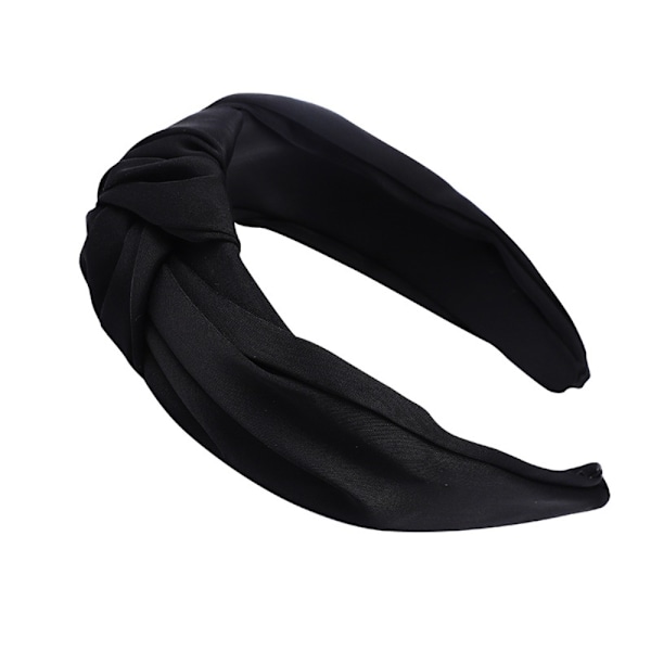 Satin Cross Hair Hoop -hiuspanta KELTAINEN yellow