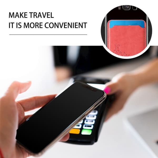 Telefon Bagside Kort Taske Kortholder SORT black