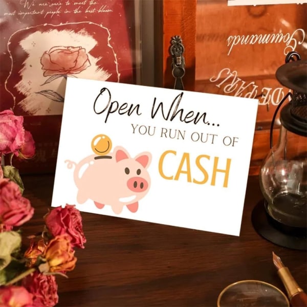 Avaa, kun kirjekuoret Piggy Open Envelopes Kit Kirjekuoren koristelu